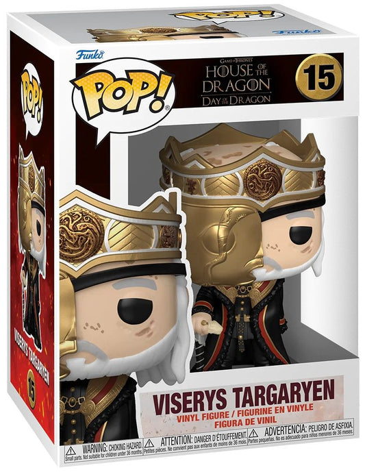 Фигурка Funko POP! Television: House of the Dragon - Viserys Targaryen #15