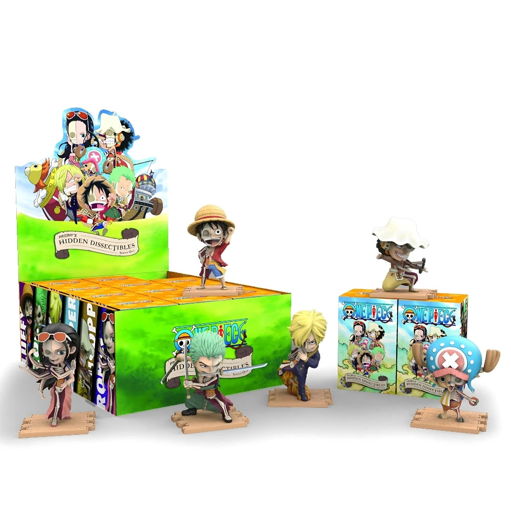 Фигурка Mighty Jaxx - One Piece Freeny Hidden Dissectibles Series 1, Mystery Box