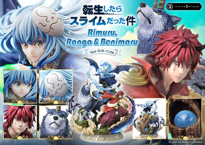 That Time I Got Reincarnated as a Slime Concept Masterline Series Statue 1/6 Rimuru, Ranga and Benimaru 59 cm Deluxe bonus version