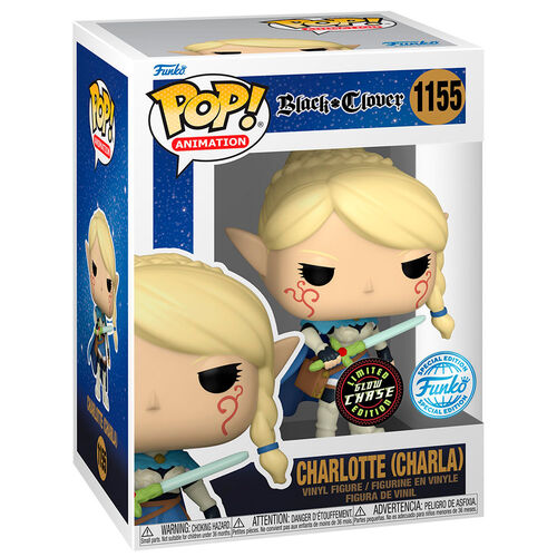 Funko POP Black Clover Charlotte Chase Exclusive #1155