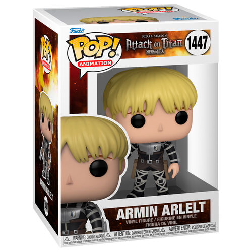 Funko POP Attack on Titan Armin Arlelt #1447