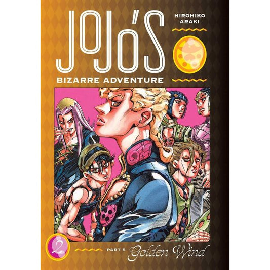 JOJO`S BIZARRE ADVENTURE: Part 5 Golden Wind, Vol. 2