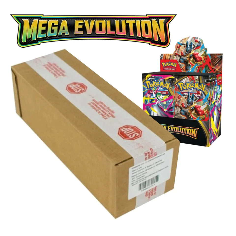 Pokemon Mega Evolution Booster Case 6 Boxes