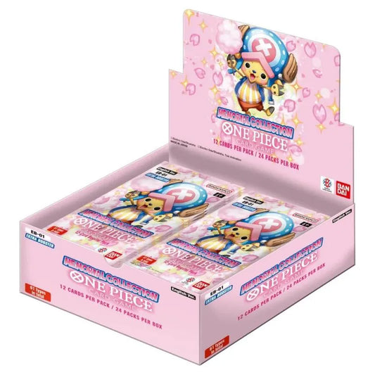 Memorial Collection Extra EB-01 Booster Box (24x Packs) - One Piece Card Game