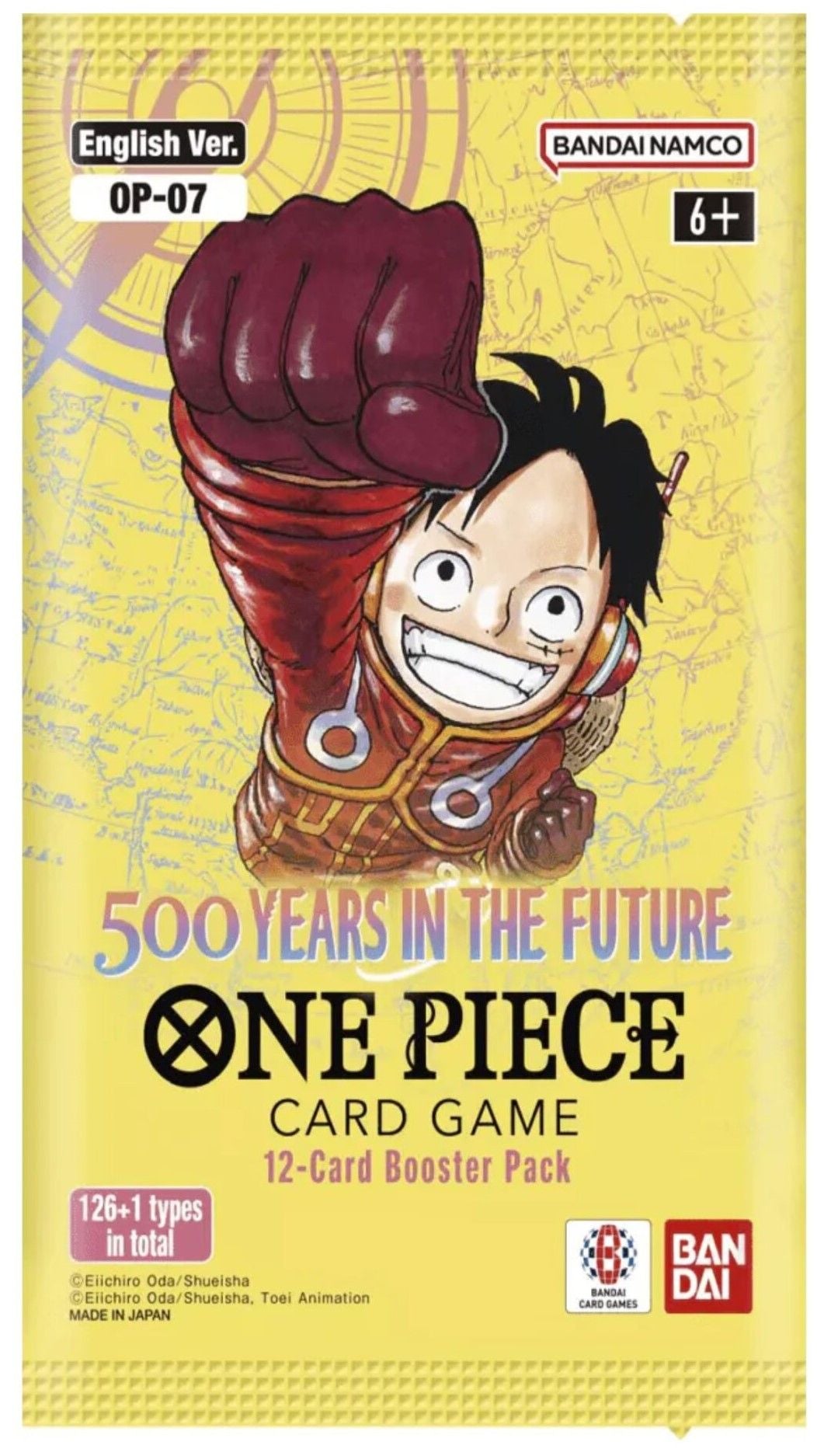 One Piece Card Game: 500 Years in the Future OP07 бустер