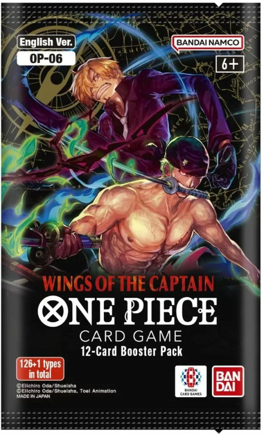 One Piece Card Game: Wings Of the Captain OP06 бустер