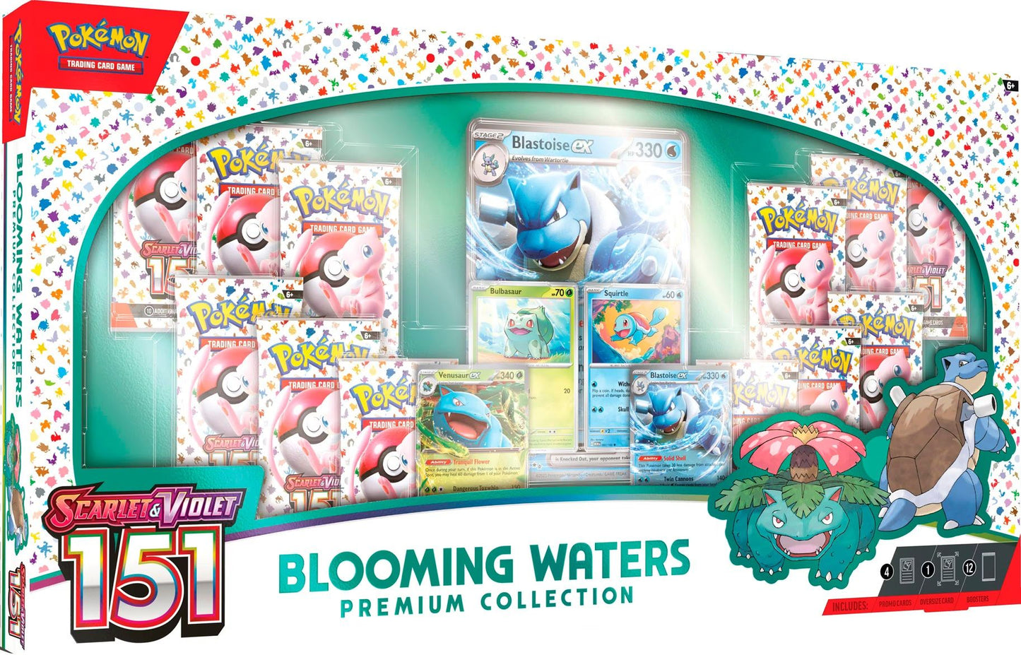 Pokemon TCG Scarlet and VIolet- Blooming Waters Premium Collection