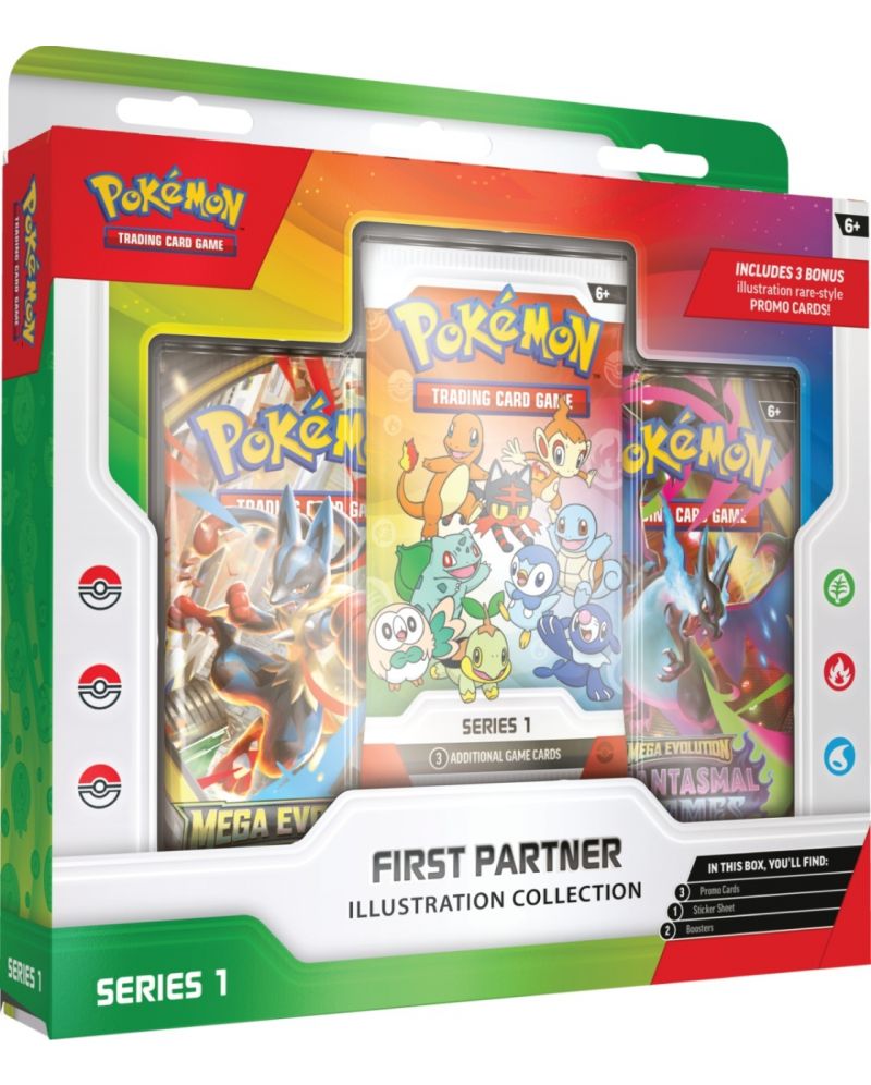 Pokemon TCG: First Partner Illustration Collection Series 1