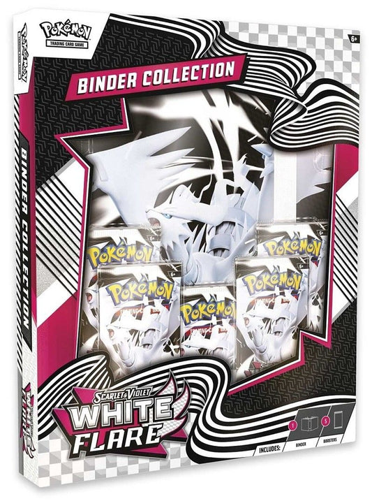 Pokеmon TCG: Scarlet & Violet 10.5 White Flare Binder Collection