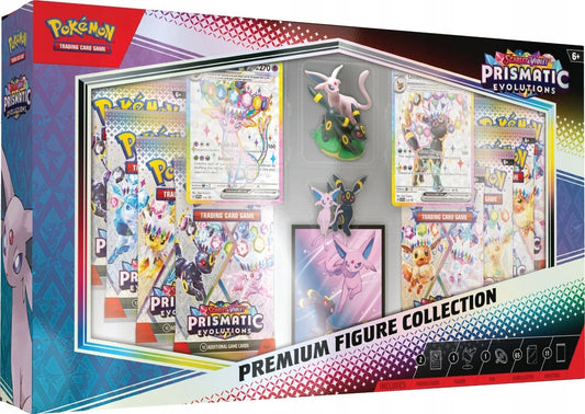 Pokémon TCG: Scarlet & Violet Prismatic Evolutions Premium Figure Collection