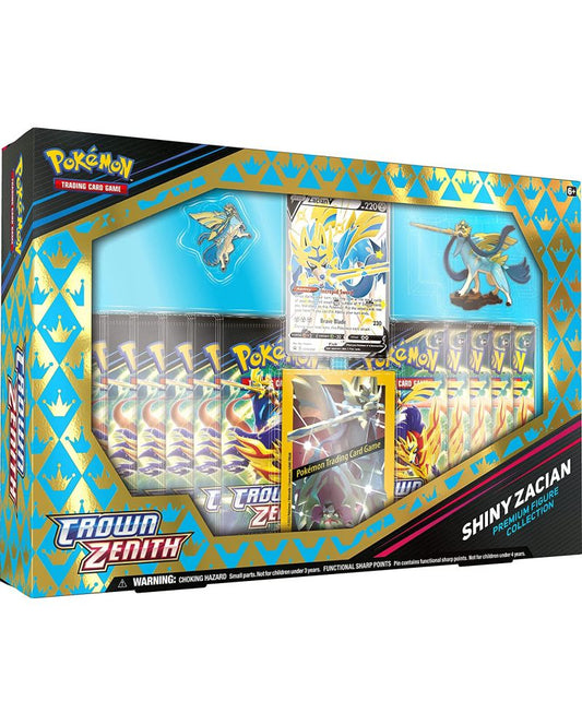 Pokemon TCG: Sword & Shield 12.5: Crown Zenith Premium Figure Collection - Shiny Zacian