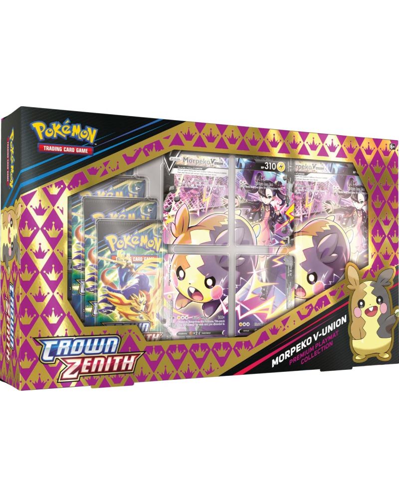 Pokemon TCG: Sword & Shield 12.5: Crown Zenith V-Union Box - Morpeko