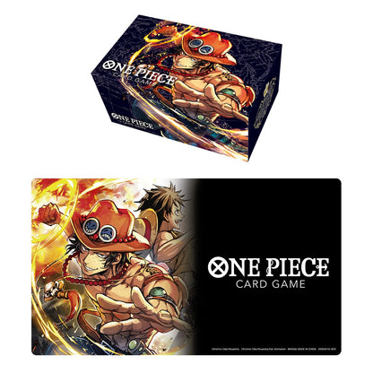 One Piece Card Game - Portgas D. Ace (Storage Box & Playmat)