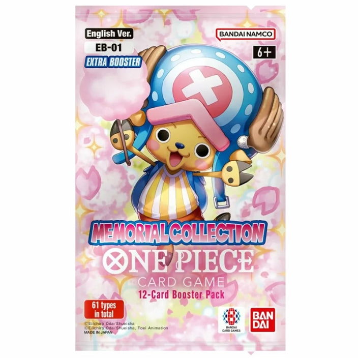 One Piece Card Game: Memorial Collection Extra EB-01 бустер