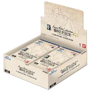 One Piece TCG EB-02 Booster Box Anime 25th Collection бустер кутия