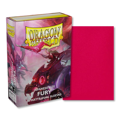 Dragon Shield Japanese size Dual Matte Sleeves - Fury 'Alaria, Commonwealth Champion' (60 Sleeves)