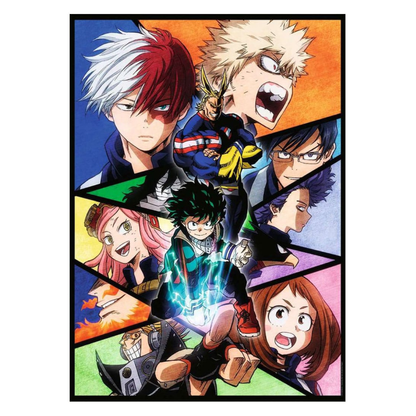 My Hero Academia Jigsaw Puzzle Collage (1000 pieces)