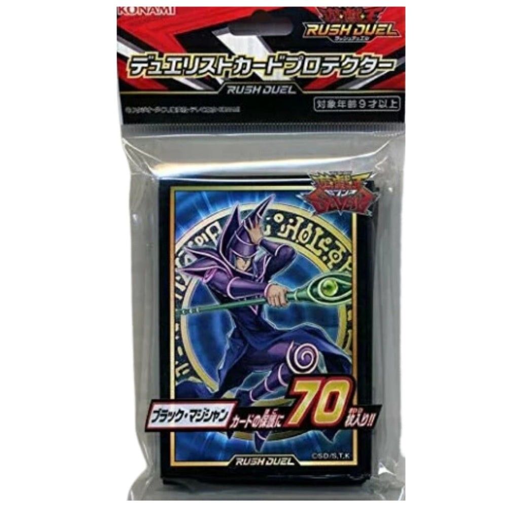 YuGiOh Rush Duel Dark Magician 70 Pcs Card Protector Sleeve