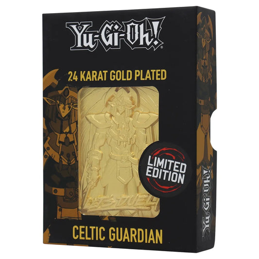 Yu-Gi-Oh! Limited Edition 24K Gold Plated Collectible Celtic Guardian