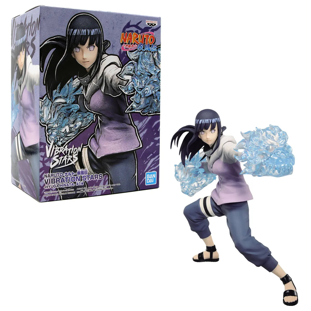 Banpresto - Naruto Shippuden - Hyuga Hinata (ver. B), Bandai Spirits Vibration Stars Figure