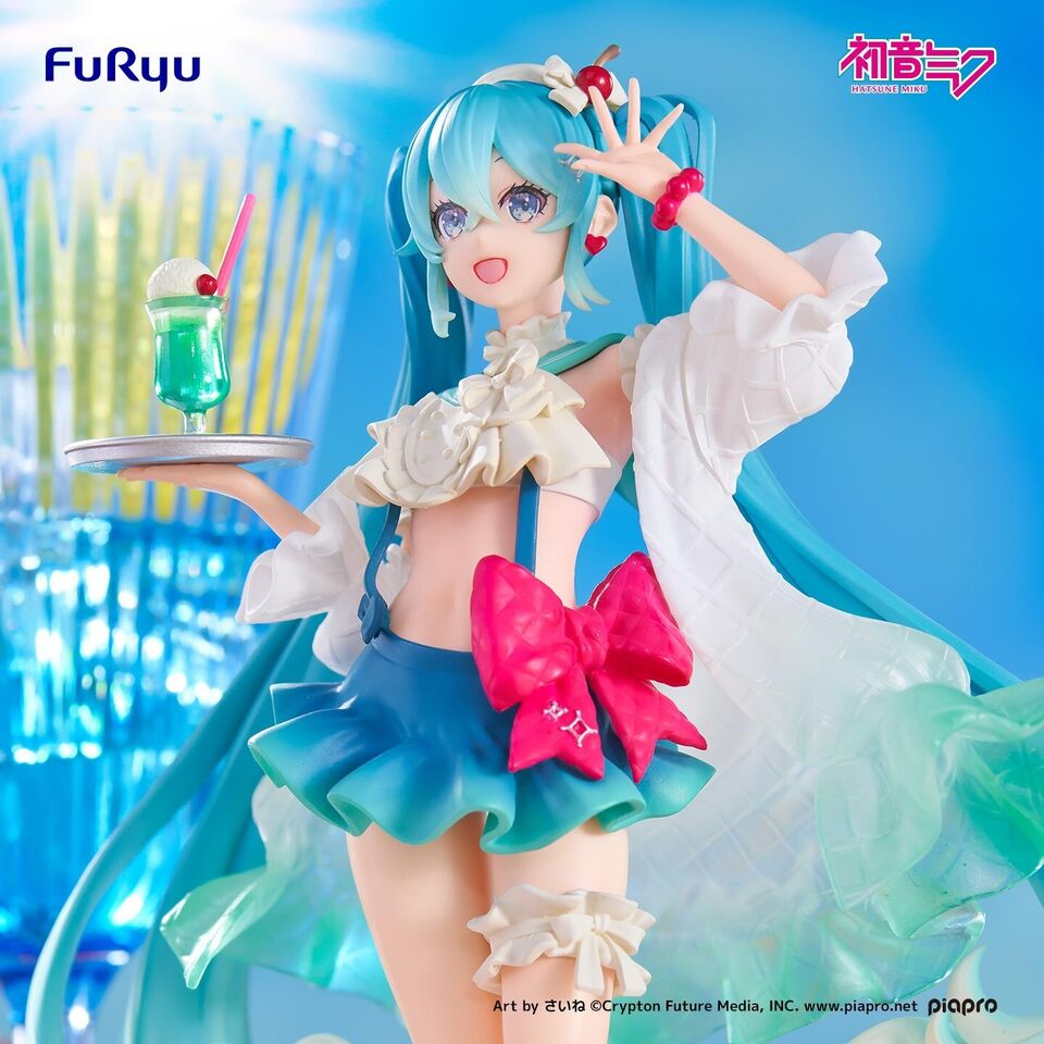 Hatsune Miku Exceed Creative Sweet Sweets Cream Soda фигурка