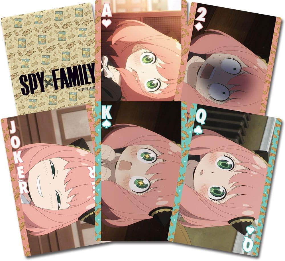 Spy x Family Playing Cards Anya Facial Expressions