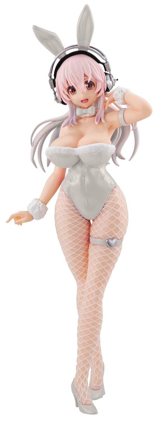 Super Sonico - Super Sonico (Pearl White Ver.) (BiCute Bunnies) 30 cm фигурка