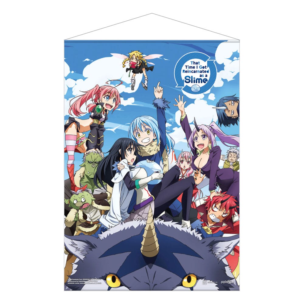 That Time I Got Reincarnated as a Slime wallscroll Key Art S1 50 x 70 cm