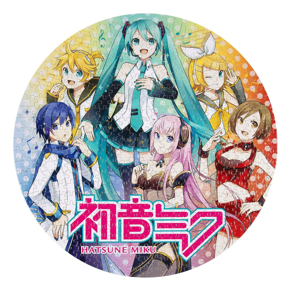 Hatsune Miku Jigsaw Puzzle Round 500 pieces Пъзел