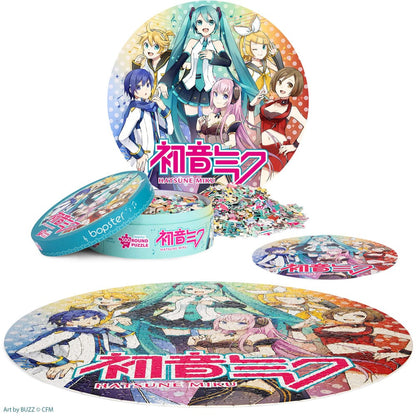 Hatsune Miku Jigsaw Puzzle Round 500 pieces Пъзел