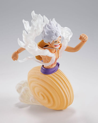 One Piece S.H.Figuarts Action фигурка Monkey D. Luffy Gear 5 -Future Island Egghead- 15 cm