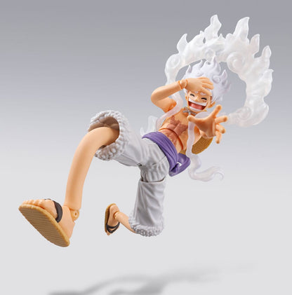 One Piece S.H.Figuarts Action фигурка Monkey D. Luffy Gear 5 -Future Island Egghead- 15 cm