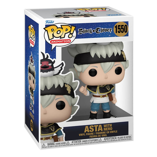 Фигурка Funko POP! Animation Figure: Black Clover - Asta with Nero #1550