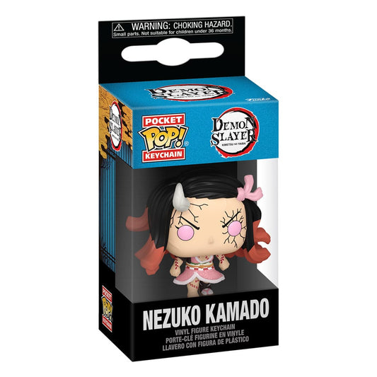 Ключодържател Demon Slayer: Kimetsu no Yaiba POP! Vinyl Keychain 4 cm Nezuko (Demon Form)