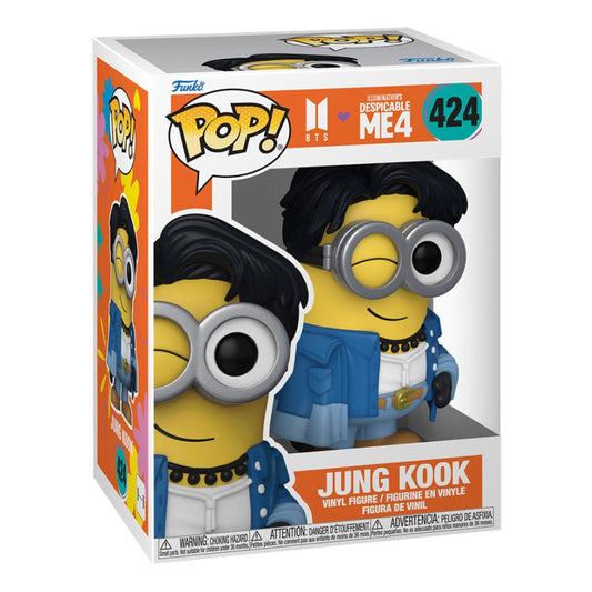 Фигурка Minions x BTS POP! Rocks Vinyl Figure Jung Kook #424