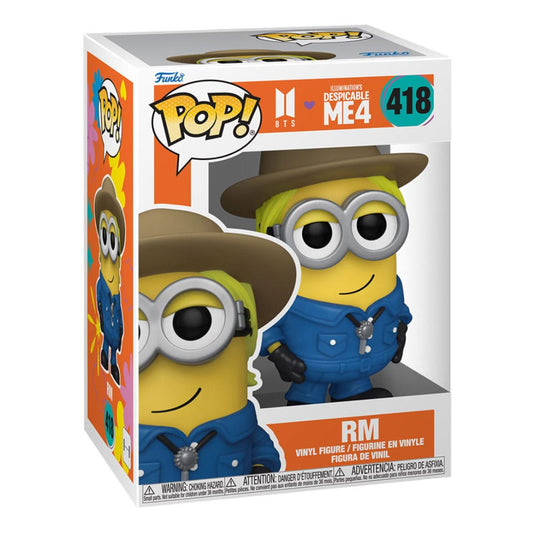 Фигурка Minions x BTS POP! Rocks Figure: RM #418