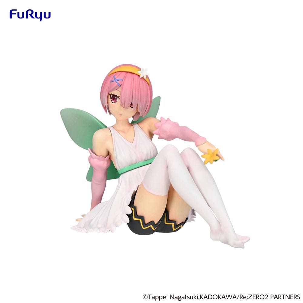 Re:Zero Starting Life in Another World Noodle Stopper PVC Ram Flower Fairy 9 cm фигурка