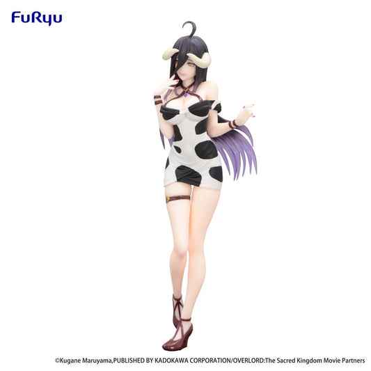 Overlord Trio-Try-iT PVC фигурка Albedo Mini Dress Cow Pattern Ver. 21 cm