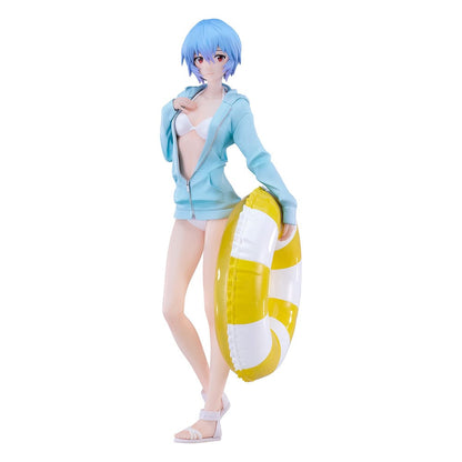 Rebuild of Evangelion Pop Up Parade L PVC фигурка Beach Queens: Rei Ayanami 22 cm