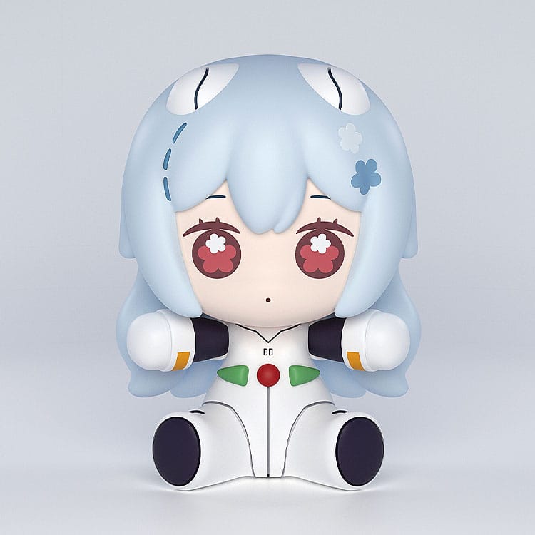 Neon Genesis Evangelion: Rebuild of Evangelion Huggy Good Smile Chibi Figure Rei Ayanami: Long Hair Фигурка