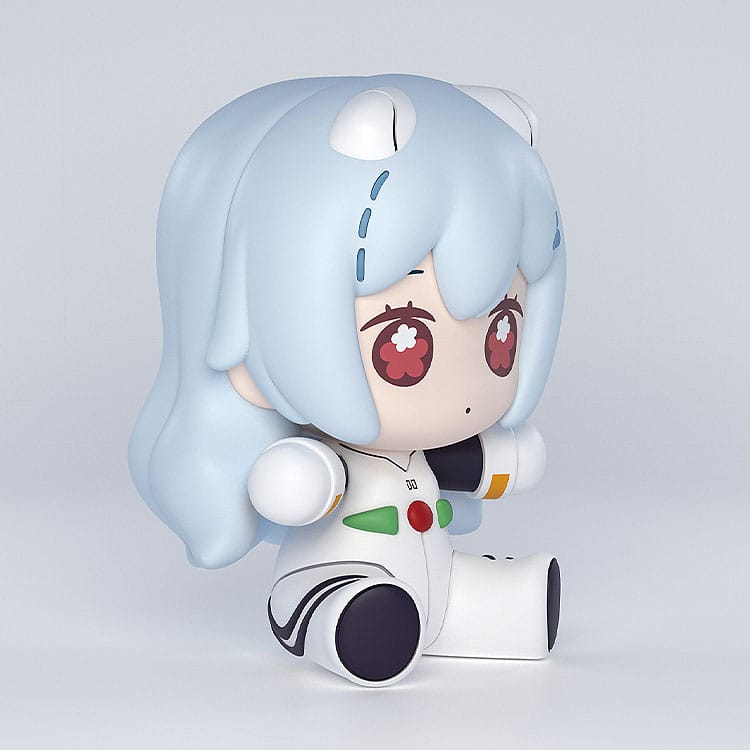 Neon Genesis Evangelion: Rebuild of Evangelion Huggy Good Smile Chibi Figure Rei Ayanami: Long Hair Фигурка