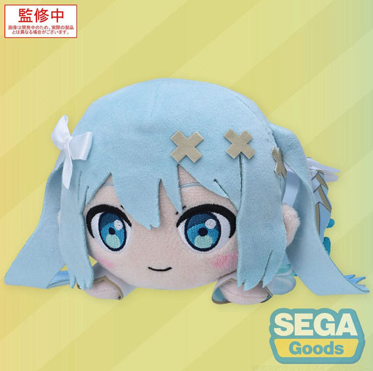 COLORFUL STAGE! The Movie: A Miku Who Can't Sing Nesoberi Lay-Down плюшка Hatsune Miku Unshuttered Sekai 16 cm