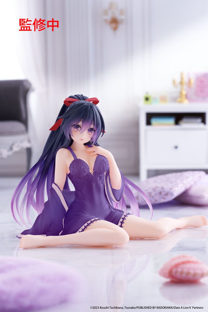 Date A Live V PVC Desktop Cute Figure Tohka Yatogami Nightwear Ver. Renewal 13 cm фигурка