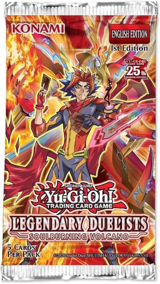 Yu-Gi-Oh! TCG Legendary Duelists: Soulburning Volcano бустер