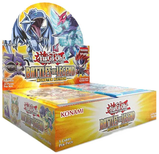 Yu-Gi-Oh! Battles Of Legend: Monster Mayhem Booster Box
